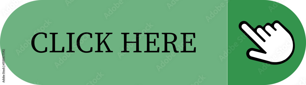 Fototapete Click Here Button Icon.Pointer Click button. Modern action button mouse click symbol. Computer mouse click cursor or Hand pointer symbol. Cursor arrow icon. Clicking finger. Vector illustration.