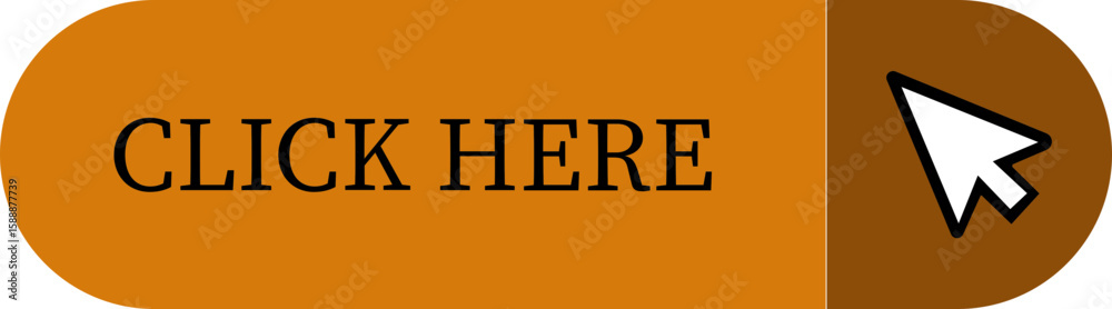 Fototapete Click Here Button Icon.Pointer Click button. Modern action button mouse click symbol. Computer mouse click cursor or Hand pointer symbol. Cursor arrow icon. Clicking finger. Vector illustration.