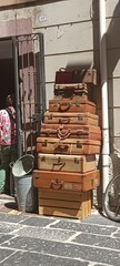 old suitcases