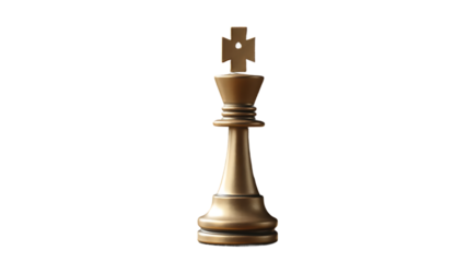 Isolated Chess Rook Piece isolated on transparent background