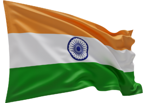 Waving Indian Flag: Symbol of Unity, Patriotism, and National Identity