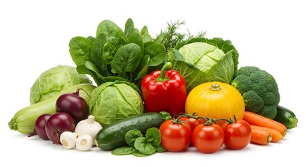 Assortment of Fresh Organic Vegetables
