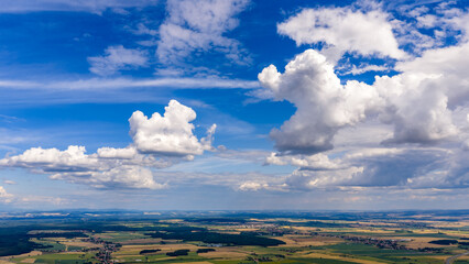 clouds in the sky