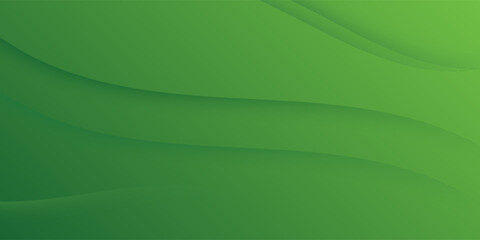 Abstract green wavy background. Vector EPS 10.
