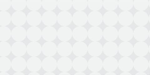 Seamless Retro Circle Pattern Background in gray Tones