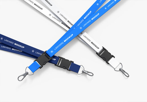 Lanyard Mockup Product Display