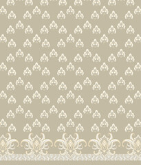cream mute batik background design