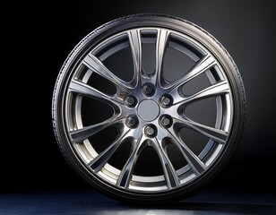 Obraz premium new wheel with alloy rim