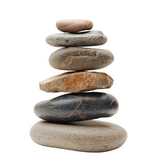 Stacked stones, various tones, balanced, zen, calmness