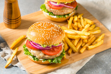 Homemade Healthy Turkey Burgers