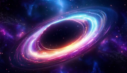 abstract glowing cosmic ring in deep space space ring abstract cosmic cosmos universe stars nebula