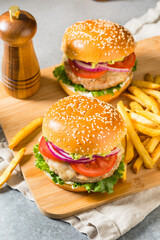 Homemade Healthy Turkey Burgers