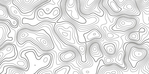 Topographic map background with geographic grid for hiking and mountain sport. luxury topographic wavy pattern and geographic grid map design. paper texture Imitation of a geographical map shades.