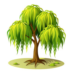 Willow  vector  tree