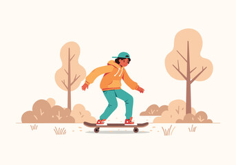 man playing skateboard in the park