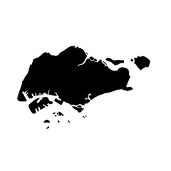 vector map of Singapore