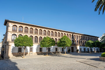 Ronda, Spain - August 19, 2024: City hall in Ronda, Malaga