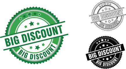 Fototapeta premium Big discount sale promotion offer special price clearance deals limited time only save money today only now vector