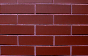 red brick wall