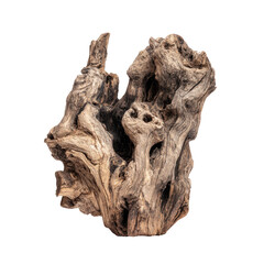 Intricate driftwood sculpture, organic forms