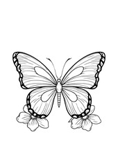 Animals During Spring Season Coloring Activity Worksheet in Black and White Hand Drawn 