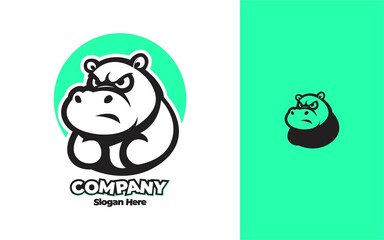 Hippopotamus logo company