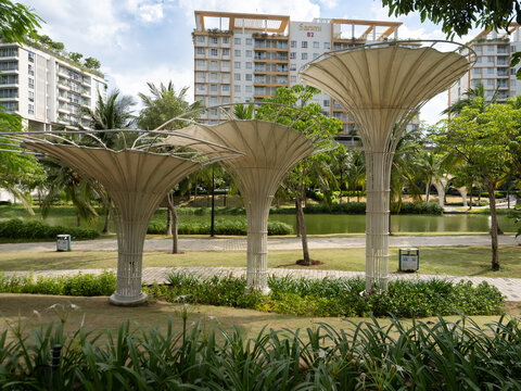 Sala Urban Park in Ho Chi Minh City, Vietnam	