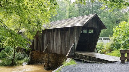 Historic Pigsah Covered Bridge, Asheboro, North Carolina