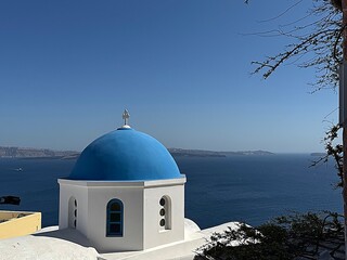 church in santorini