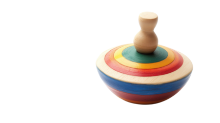 Hanukkah dreidel spinning toy, Transparent background, PNG file