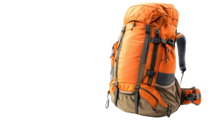 Hiking backpack Transparent background, PNG file