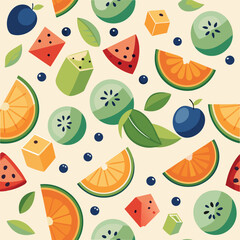 Colorful and delicious fruit