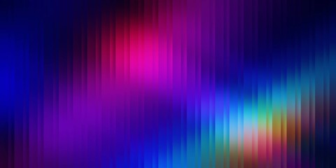 Vibrant abstract digital background with fractal color streaks in pink, purple, blue, and green over dark blue modern fluid motion effect for design, tech, and creative visuals

