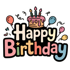 Free vector colorful cake