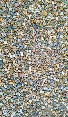 Variety of Colorful Pebbles on Ground