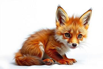 Obraz premium 3D Shibi-Fuchsjunges