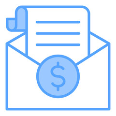 Email Blue Icon