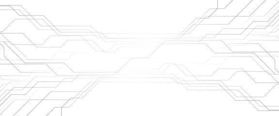Vector digital lines graphic abstract technology background circuit board