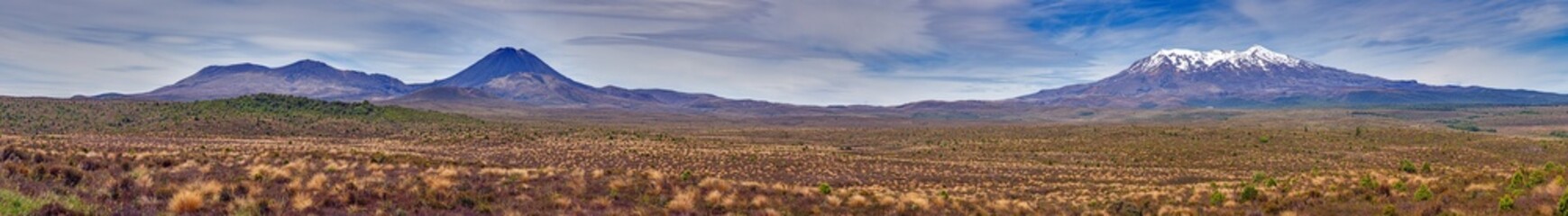 Volcanic landscape of Tongariro National Park