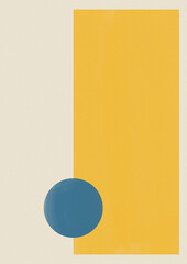 Artistic abstract minimal art textured vintage artwork. copy space for text., modernism and abstract art. Sublime background with Bright color. Artwork for wall art