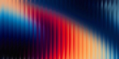 Vibrant fractal gradient abstract background with deep blue red and orange tones modern minimalist digital art for design and branding

