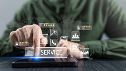 Online customer service platform provides AI-powered solution, digital support, electronic mail communication, global client chat, office assistance, executive working contact