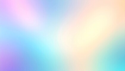 Fototapeta premium Abstract Blurred Background with Pastel Colors Soft Gradient and Glowing Light for Creative Designs