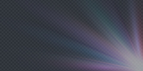  Rainbow crystal star. Crystal ray light, sun shines rainbow red yellow and blue color. Optical fire light effect. Vector lens glare leakage glare reflection effect. Sparkle shine. Sunlight.