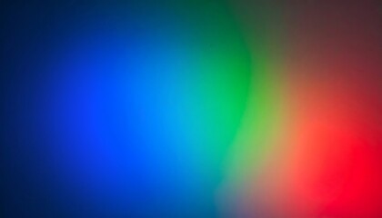 Colorful abstract background blending red green and blue lights
