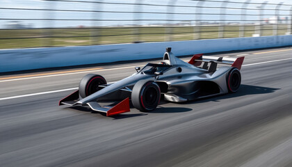 North American racing NTT IndyCar Series, oval track racing car