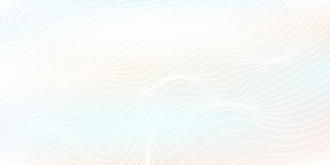 Premium background design with white line pattern (texture) in luxury pastel colour. Abstract horizontal vector template for business banner, formal backdrop, prestigious voucher, luxe invite