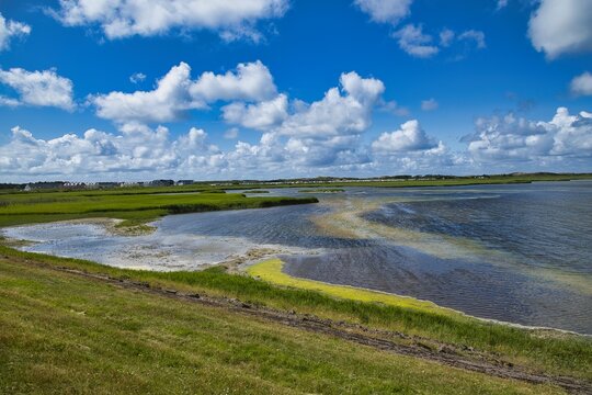 Sylt, Schleswig-Holstein, Fahradtour am Rantumbecken