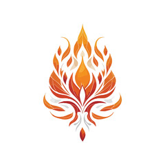 Sacred Geometry Flame