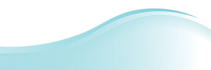 Abstract blue wave background, minimal wave design concept, vector illustration. for banner, banner.